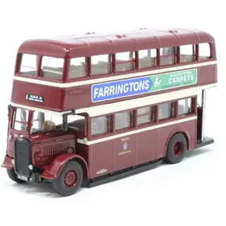 Corgi Guy Utility Bus, Burton Corporation, 6 Calais Rd via Station & Belvedere Road