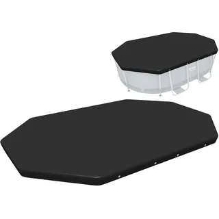Bestway Pool-Abdeckung, Hülle, Grau, PVC, Oval, 20 cm, 30 cm - Grau