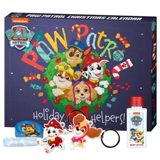 Paw Patrol - Adventskalender „Cool Christmas" Beauty- und Pflege für Kinder, Weihnachtskalender gefüllt mit Überraschungen, Accessoires & Zubehör, Mehrfarbig, 22074000