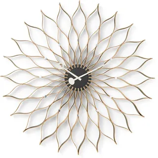 Vitra Wanduhr Sunflower Clock gelb, Designer George Nelson, 7 cm