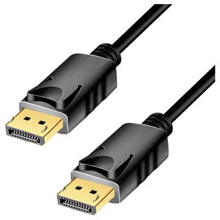 Logilink CD0102 DisplayPort-Kabel 3 m Schwarz