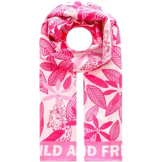 Zwillingsherz Modeschal »"Wild and Free"« mit buntem Blumenmuster, pink