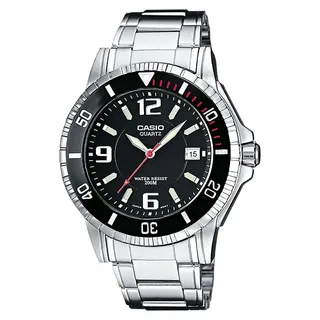 Casio Collection MTD-1053D-1A Edelstahl 43 mm