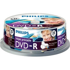 Bild DVD-R 4,7GB 16x bedruckbar 25er Spindel