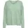 V-Ausschnitt-Pullover Blau XS