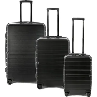 Jüscha 45610 Koffer-Set 3-tlg. schwarz
