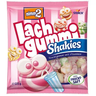 nimm2® Lachgummi Shakies Fruchtgummi 225,0 g