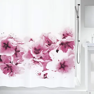 Spirella Duschvorhang Amanda 180 x 200 cm pink