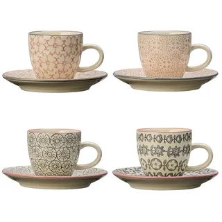 Bloomingville Espressotasse 0,09 l Mehrfarbig 4 St.