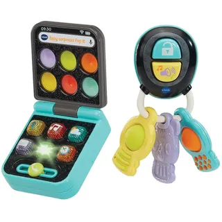 Vtech Baby-Überraschungen Pop It Handy-und-schlüssel-version Spanisch - Multicolor - One Size