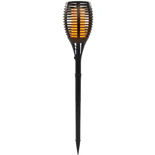 Maity Sun Solar-Fackel – Flammeneffekt – LED – 80 cm hoch – Warmweiß – LUMI JARDIN