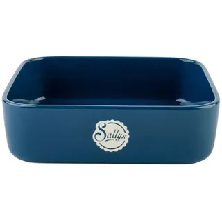 Sallys Stoneware Ofenform - eckig - Night Blue - Klein