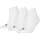 Socken Quarter Plain 3P 3 Paar Weiß 43-46