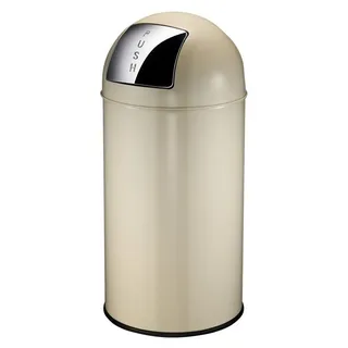 EKO - Pushcan 40 Liter - Steel - Creme - Creme