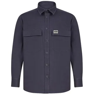 Pure Racer Ride Free Langarmhemd - Blue Navy - M