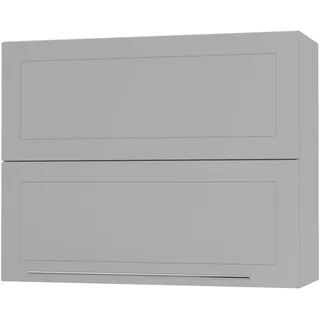 Feldmann-Wohnen Küchenhängeschrank Kvantum W8B/90 Dust Grey Matt / Grau Matt 90 / 32,5 / 72cm , Holz , Rechteckig , 90x72x36 cm , Küchen, Küchenmöbel, Küchenschränke, Küchenoberschränke