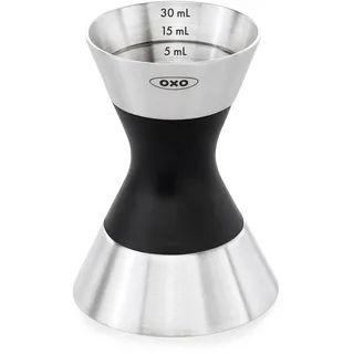 OXO Good Grips Barmaß »Cocktail Messbecher« Edelstahl 1 Stk. tlg. aus Edelstahl, schwarz