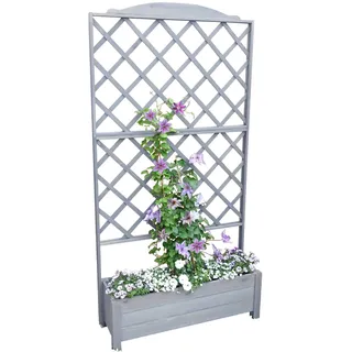 Promadino Botanica Rankkasten 110 x 32 x 210 cm Grau