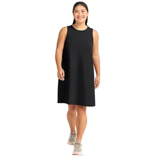 Jack Wolfskin Sommerkleid Schwarz L