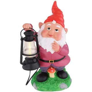 GLOBO LED Solarleuchte Gartenbeleuchtung Leuchte Lampe Gartenzwerg 3314