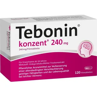 Dr. Willmar Schwabe Tebonin Konzent 240mg Filmtabletten