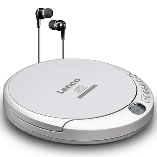 Lenco CD-201 CD-Player »CD-201Sl« Anti-Schock-Funktion, silberfarben
