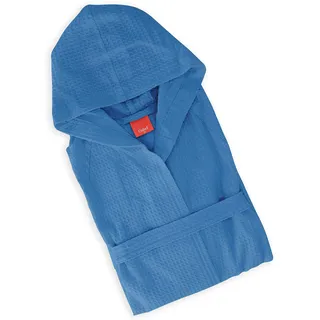 Gabel Bademantel mit Kapuze X-Large Kornblumenblau