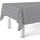 rechteckig 200 x 140 Grau