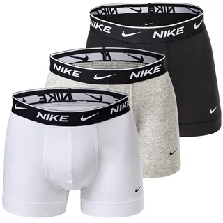 Nike Everyday Cotton Stretch Pants white/grey heather/black S 3er Pack