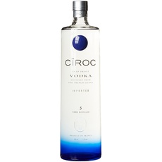 CîROC Snap Frost | Ultra-Premium Wodka | aus feinen Trauben | mit köstlichem Zitrusgeschmack | handgefertigt im Süden Frankreichs | 40% vol | 1750ml Einzelflasche |