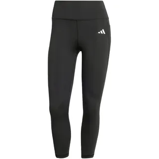adidas Women's Optime Essentials Stash 3/4 Leggings, Black, XXL