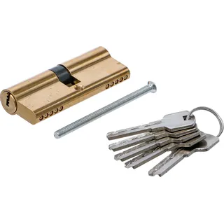 BGS Do it yourself Messing-Schließzylinder 80 mm