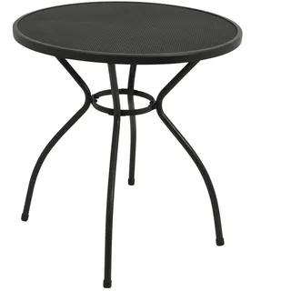Bistrotisch CLASSIC 70cm rund, Streckmetall anthrazit