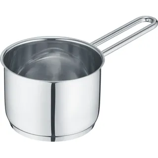 Stieltopf 10 und 12 cm, Edelstahl, poliert - b.mini - Silber