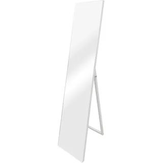 [en.casa] Standspiegel Barletta 150 x 35 cm Weiß