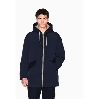 A|X Armani Exchange für Herren. XM001112AF16598UB101 Caban Parka grün (L), Lässig, Polyamid, Marine