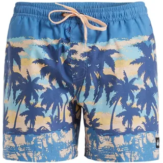 QUIKSILVER Badeshorts Everyday 15" Schwimmshorts Coronet Blue Tropicamo - L