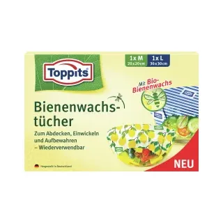 Toppits Bienenwachstücher 2 St.