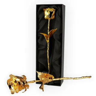 MikaMax Goldene Rose 30 cm gold