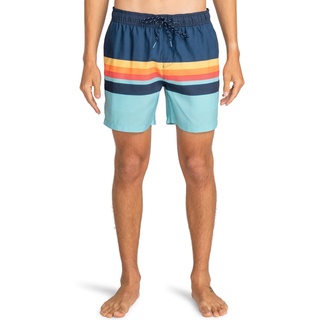 BILLABONG All Day Stripes Layback 16" - Schwimmshorts für Männer Blau