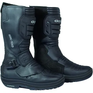 Daytona TransTourMan GTX Gore-Tex wasserdichte Motorradstiefel, schwarz, 41