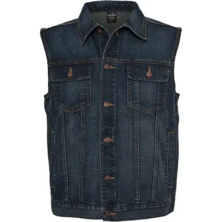 URBAN CLASSICS Denim Vest Blau S