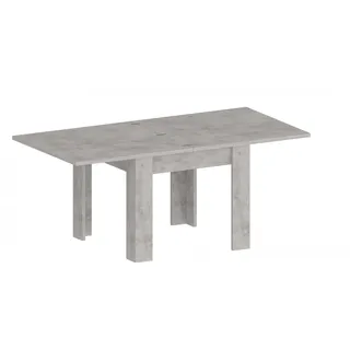 Esstisch HOME AFFAIRE "JESI", silber (silber beton matt, silber beton matt, silber beton matt), B:90cm H:75cm T:90cm, Tische, Esstisch
