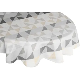 Wirth Tischdecke BERLARE 130 x 190 cm Grau