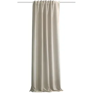 HOMEbasics Lärmschutzvorhang Akustikschal Naturfarben ca. 135x225cm