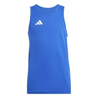 Adidas Jungen Adizero Team Singlet Kids, Team royal Blue/White, 11-12 Years