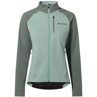 VAUDE Posta Softshell Jacket II für Damen – Winddichte Softshelljacke mit Fleece-Innenseite, atmungsaktive & wasserabweisende Sportjacke für Damen – Ideal für Rennrad & MTB