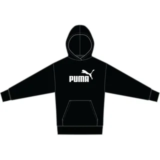 Puma Mädchen ESS No. 1 Logo Hoodie TR G PUMA Black, 176