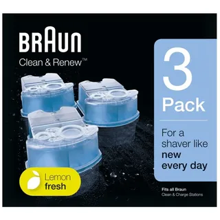 Braun Reinigungskartuschen Clean & Renew CCR 3 St. 