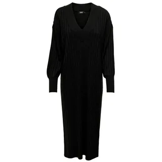 Only Sommerkleid Strickkleid Schwarz 38
